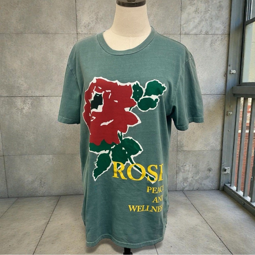 Altru Olive T-Shirt with Yellow Logo
